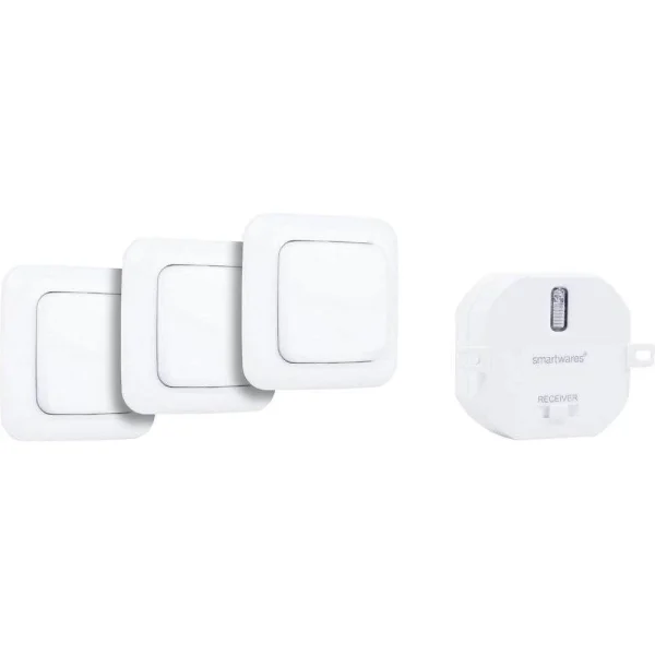 garantis authentique Pack D’interrupteurs Sans Fil Connectés – Smartwares 1
