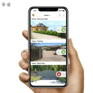 Ismartgate Standard Pro Portail – Commande à Distance Pour Portail + Caméra IP Dernières Nouveautés 13