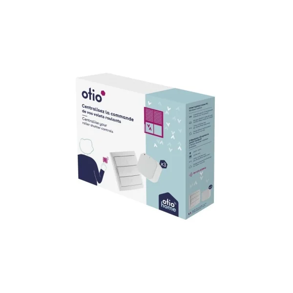 acheter Otio Pack Volets Roulants Télécommandés (1 Télécommande + 3 Modules) 1