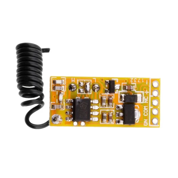 boutiqued pas cher Marque Generique 433mhz Module De Récepteur De Relais De Commande à Distance Sans Fil… 5