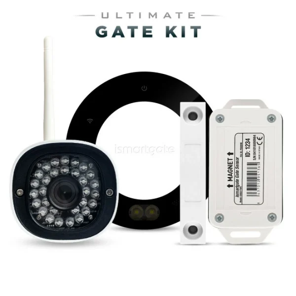 Ismartgate Standard Pro Portail – Commande à Distance Pour Portail + Caméra IP Dernières Nouveautés 4