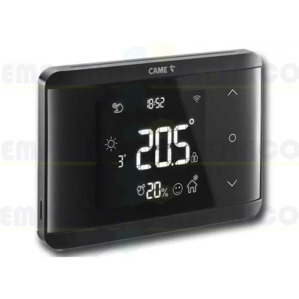Came Bpt Chronothermostat Mural Noir 230v Th/750 Bk Wifi Wall 845aa-01… dernières 4