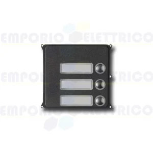 meilleure qualité Came Bpt Laque Frontale Pour Module D’appe 3 Boutons En Zamak Mtmf3pvr… 9