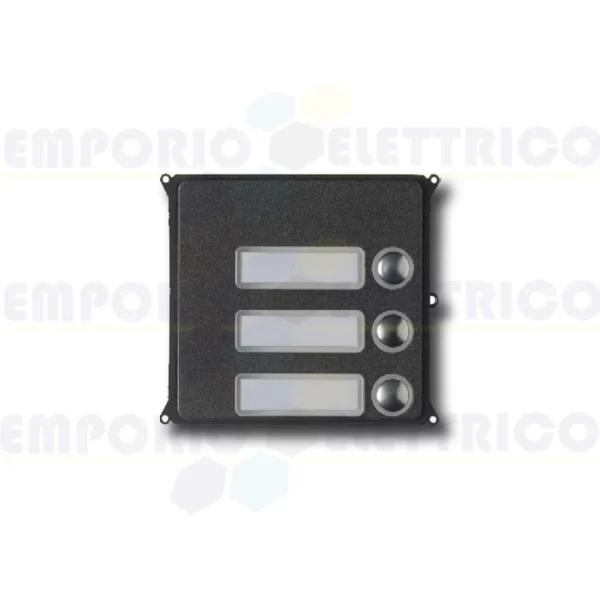 meilleure qualité Came Bpt Laque Frontale Pour Module D’appe 3 Boutons En Zamak Mtmf3pvr… 4