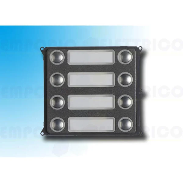 REMISE allant jusqu. Came Bpt Plaque Frontale Module D’appel 8 Boutons En Zamak Mtmf8pvr 60… 3