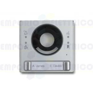 marque moins cher Came Bpt Plaque Frontale Vidéophone 2 Boutons Mtmfv2p 62030050 9