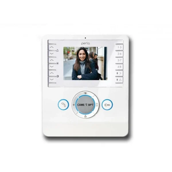 Came Bpt Vidéophone Mains Libre Blanc Lcd Fonct Malentendants Pev Bi … grand choix 3