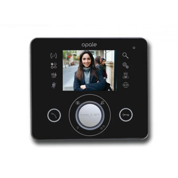 Came Bpt Vidéophone Mains Libres Noir Lcd Opale Black 62100280 grande promotion 1