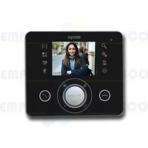 Came Bpt Vidéophone Mains Libres Noir Lcd Opale Black 62100280 grande promotion 9