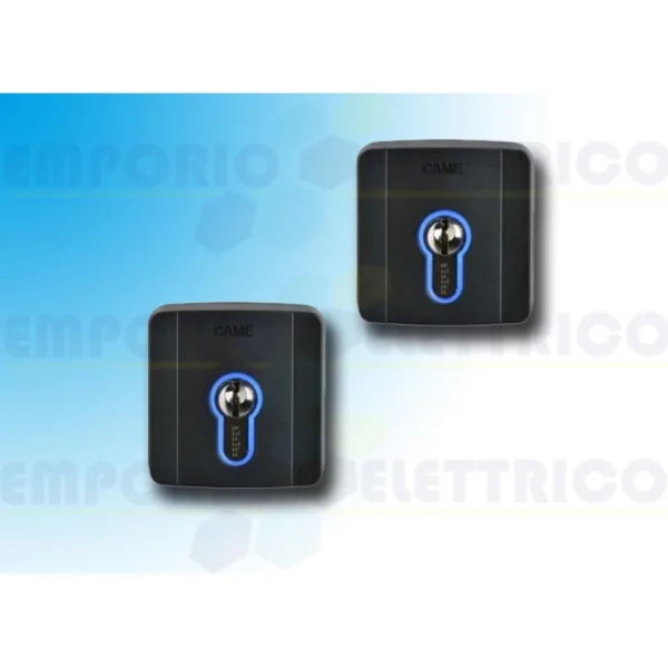 boutique en ligne france Came Kit 2 Sélecteurs à clé Din à encastrer Seld2k01 8k06sl-005 3