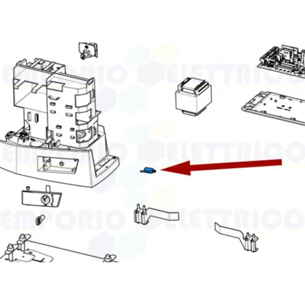 comparez les prix Came Pièce Détachée 10 X Micro-interrupteurs Bkv 88001-0185 4