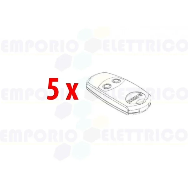 Came Pièce Détachée 5 X Coques émetteur Top-432ee 88006-0027 Prix très abordable 4