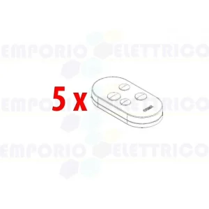 magasin en ligne france Came Pièce Détachée 5 X Coques émetteur Topd4rbs Bleu 88006-0038 9