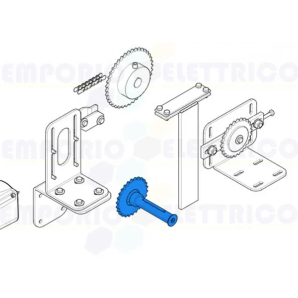 soldes Came Pièce Détachée Arbre Transmission C-bx 119ricx013 4