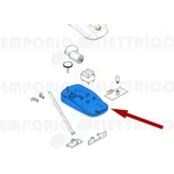 Came Pièce Détachée Base Fixation Motoréducteur Ver 119rie144 shopping pas cher 4
