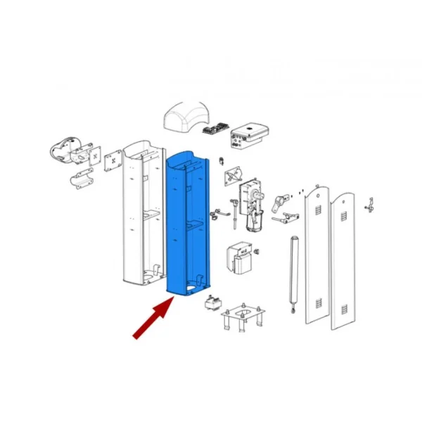 Réductions Came Pièce Détachée Boîtier Barrière G3000 119rig418 1