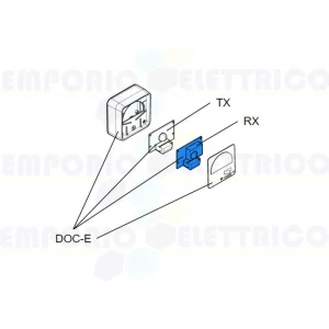 Came Pièce Détachée Carte électronique Rx Doc-e 119rir017 pas cher 9