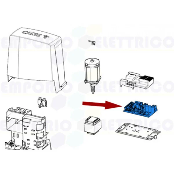 Came Pièce Détachée Carte électronique Zn8 Bkv 88001-0186 pas cher 4