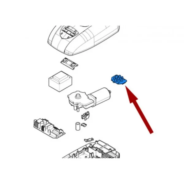 Came Pièce Détachée Carte Led V6000 119rie168 marque moins cher 3