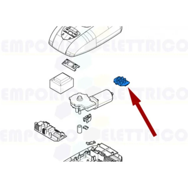 Came Pièce Détachée Carte Led V6000 119rie168 marque moins cher 4