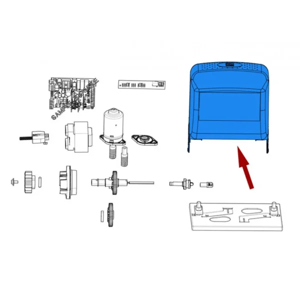 Came Pièce Détachée Couvercle Motoréducteur Bz 119ribz001 Livraison Standard/Rapide 3