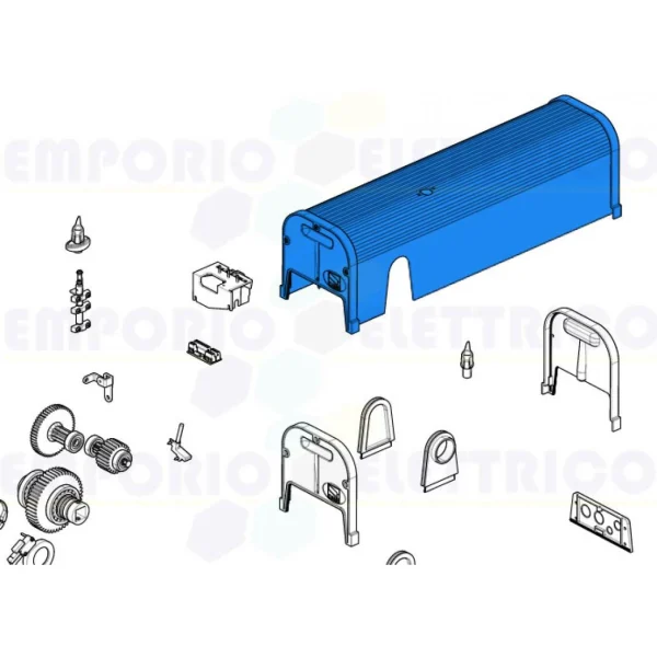 Came Pièce Détachée Couvercle Motoréducteur F4000 119rid247 des prix incroyables 4