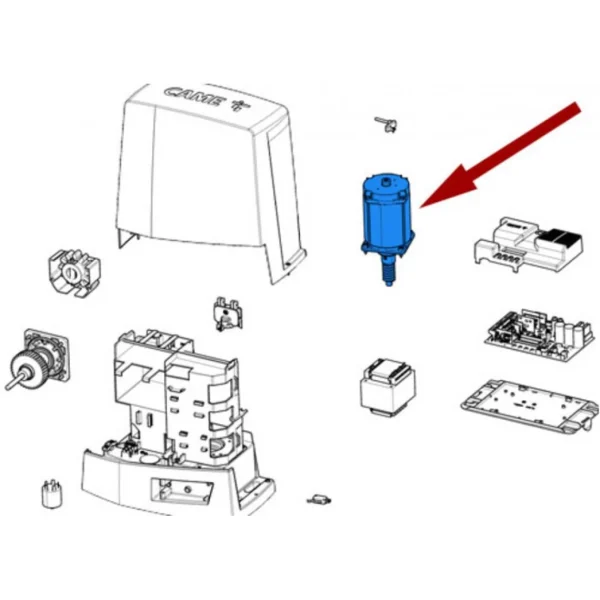 qualité d’originales Came Pièce Détachée Du Groupe Moteur Bkv 88001-0183 3