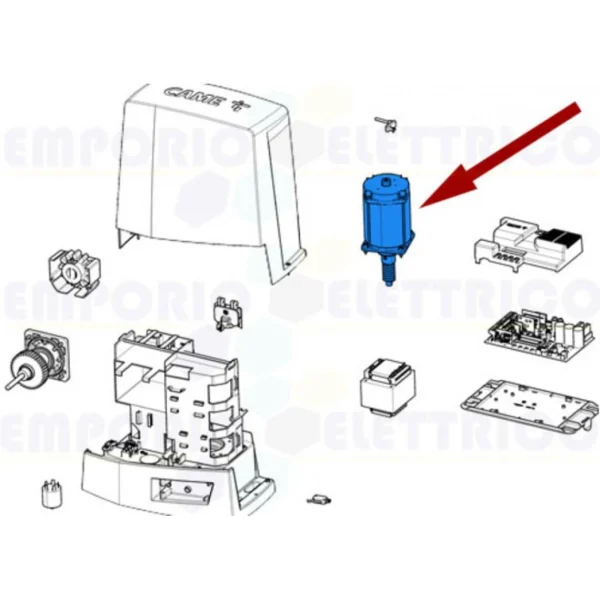 qualité d’originales Came Pièce Détachée Du Groupe Moteur Bkv 88001-0183 4