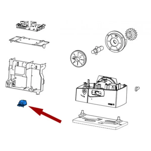 Came Pièce Détachée Filtre Emc Bxv Sdn Bxl 119rir491 Réductions 3