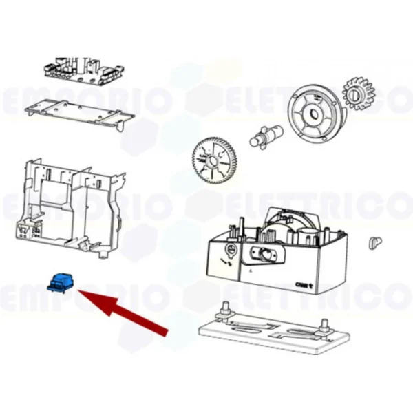 Came Pièce Détachée Filtre Emc Bxv Sdn Bxl 119rir491 Réductions 4