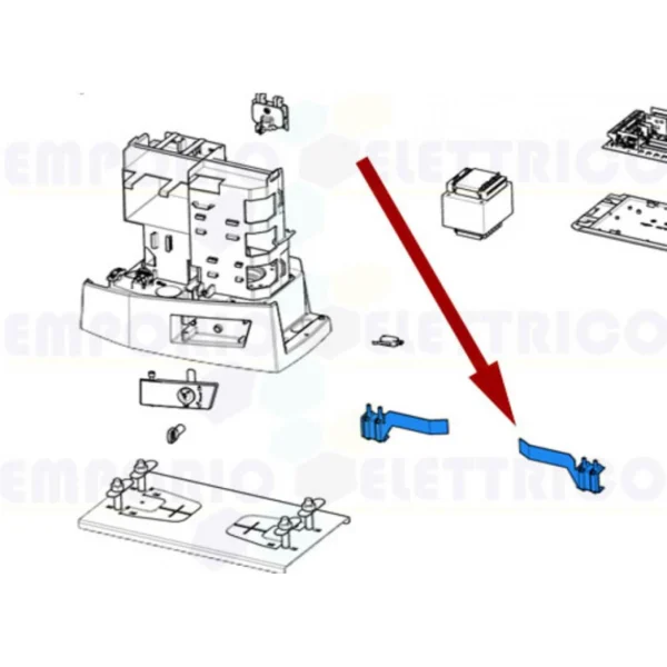 Came Pièce Détachée Groupe Ailettes Fin De Course Bkv 88001-0096 magasin pour 4