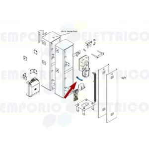 Came Pièce Détachée Groupe Serrure Déverrouillage G2500 119rig089 REMISE 9