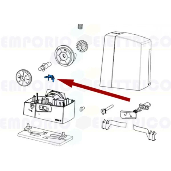 prix le plus bas Came Pièce Détachée Microinterrupteur Sécurité Déverrouillage Bx… 4