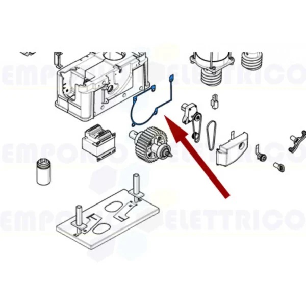Officielle Came Pièce Détachée Paquet 50 Pc Joint Bk 88001-019 4
