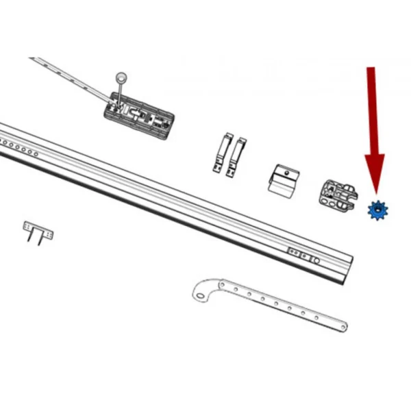 Came Pièce Détachée Pignon De Transmission Chaîne V6000 119rie182 vente luxe pas cher 3