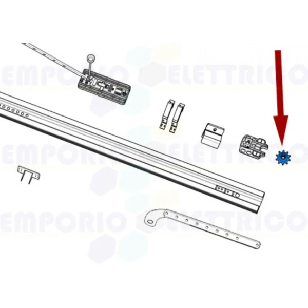 Came Pièce Détachée Pignon De Transmission Chaîne V6000 119rie182 vente luxe pas cher 4