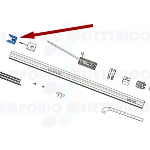 en promotion Came Pièce Détachée Support Pour étrier Tendeur V6000 119rie179 9