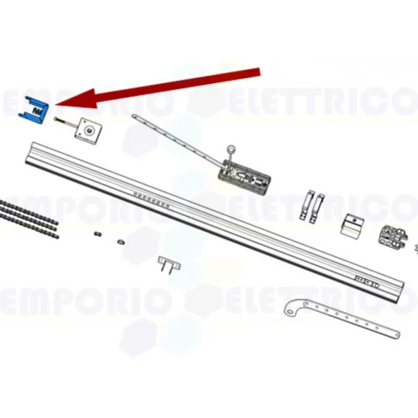 en promotion Came Pièce Détachée Support Pour étrier Tendeur V6000 119rie179 4