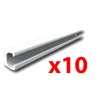 france Came Profil En Aluminium L=2 M (paquet De 10 Pcs) 806ed-0163 11