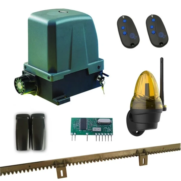 EUROPE AUTOMATISMES CL610CN Kit Confort à Encodeur Portail Coulissant Couleurs variées 1
