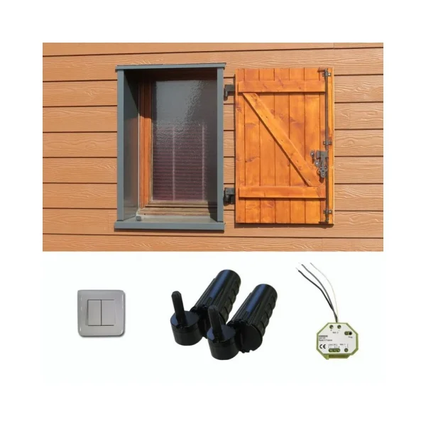 Slid’Up By Mantion Double Motorisation Volet 1 Battant Droit URANUS Filaire – Gond Ø 12 vente pas cher en ligne 3