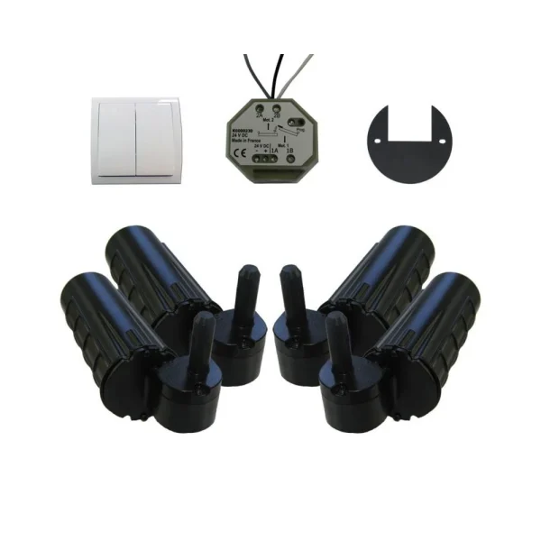 Slid’Up By Mantion Double Motorisation Volets 2 Battants URANUS Filaire – Gond Ø 12 mode pas cher 1