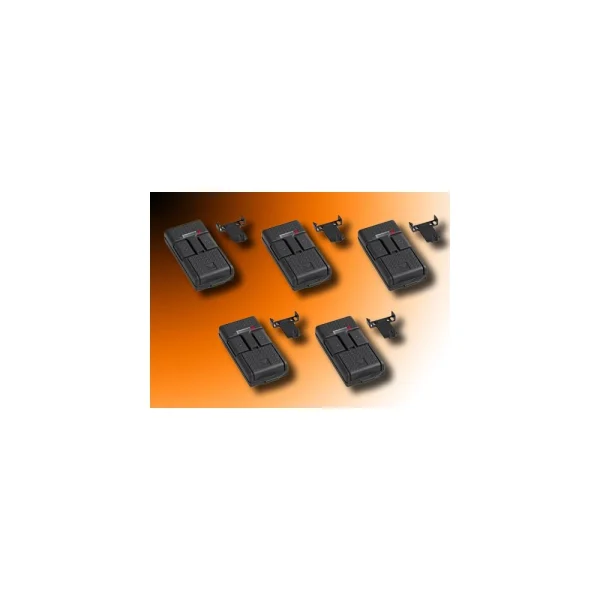 magasin Cardin 5 X Télécommande 2 Canaux 29 Mhz S466 Trq466200 1