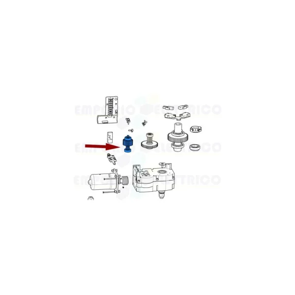 achat Came Pièce Détachée Arbre Prèmiere Réduction Emega Ferni 119rie06… 4