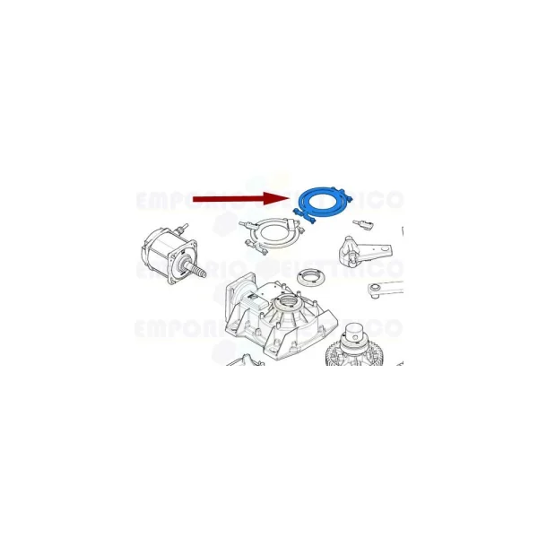 Came Pièce Détachée Support Groupe Fin De Course Frog 119ria058 achat pas cher 4
