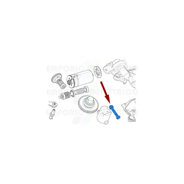 qualité d’originales Came Pièce Détachée Vis Travaillée Myto 119ria099 4