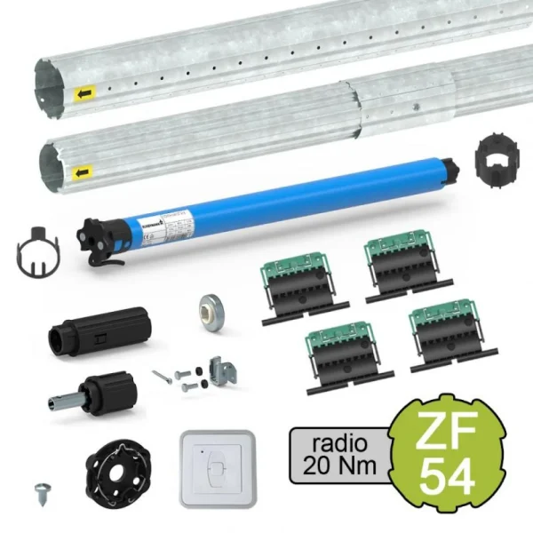 Slid’Up By Mantion Kit De Motorisation Radio Pour Volet Roulant 40 Kg – Tube ZF54 – 20 Nm en solde 1