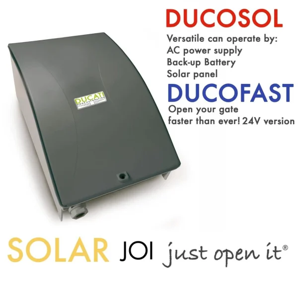 Divers Marques Kit Motorisation Portail Solaire Ducati Home Automation EVO 748 T SOLA… destockage 5
