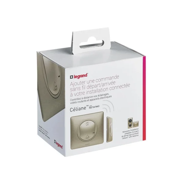 boutique en france Legrand Interrupteur Mural Commande Génerale Sans Fil Départ/Arrivée – 0648… 3