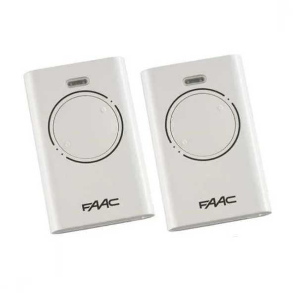 Lot De 2 Télécommande FAAC XT2 pas cher 1